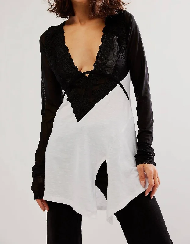 Rendezvous Top In Black