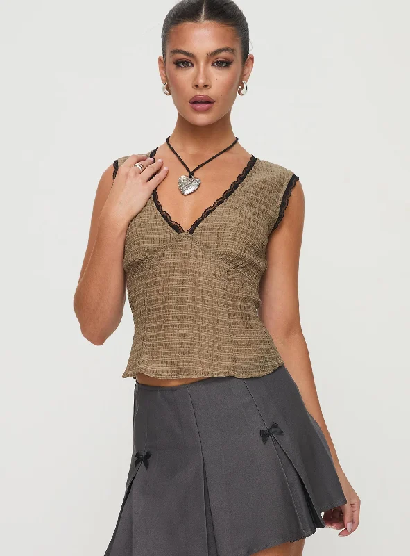 Hagea Top Olive Hagea Top Olive