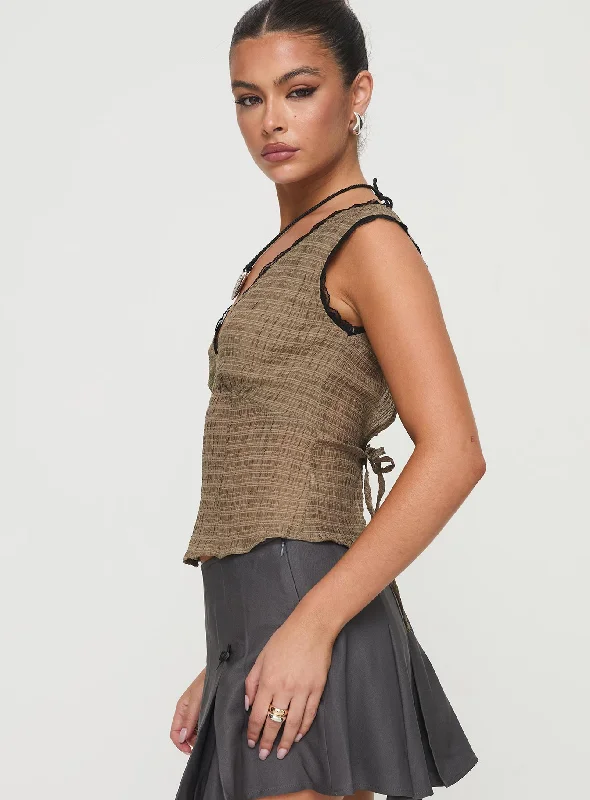 Hagea Top Olive Hagea Top Olive