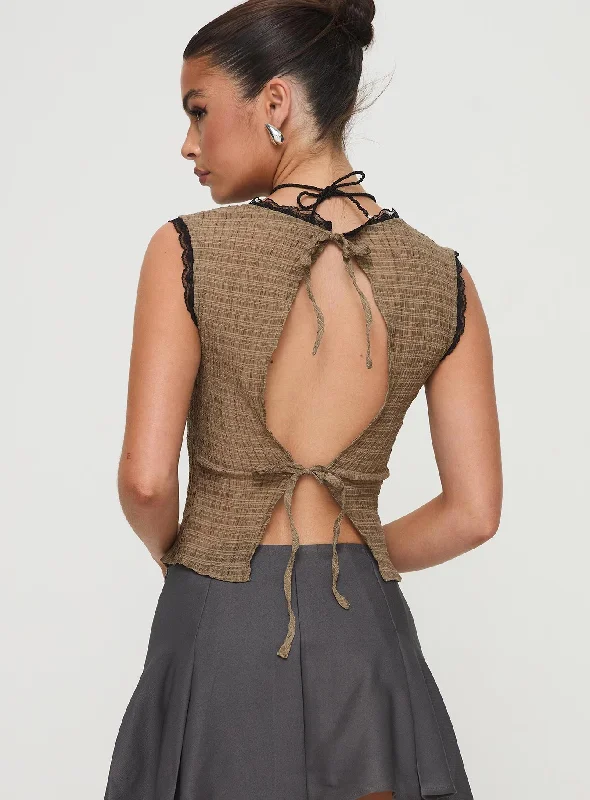 Hagea Top Olive Hagea Top Olive