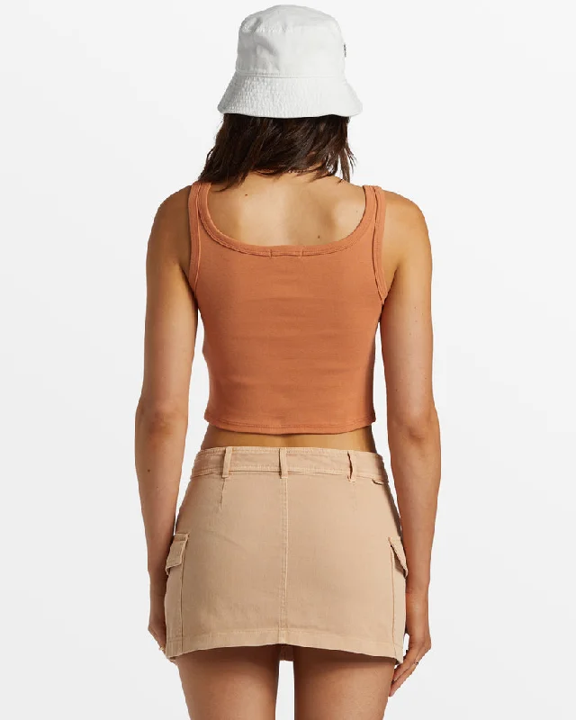 Billabong Sun Goddess Tank-Toffee