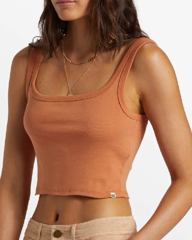 Billabong Sun Goddess Tank-Toffee