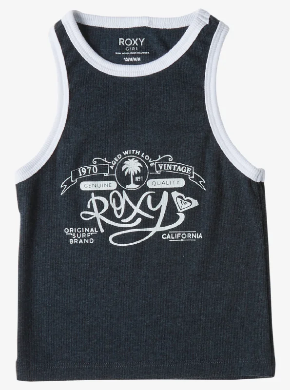 Girls 4-16 Vintage Roxy Tank Top - Naval Academy