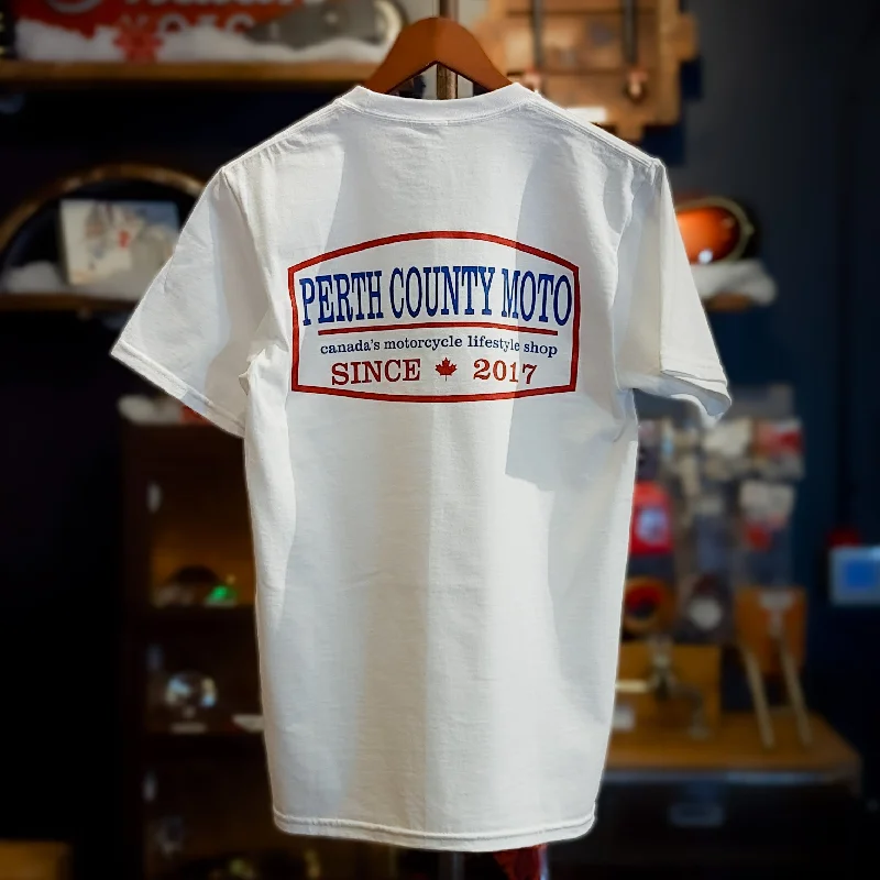 Perth County Moto - Lifestyle Pocket Tee