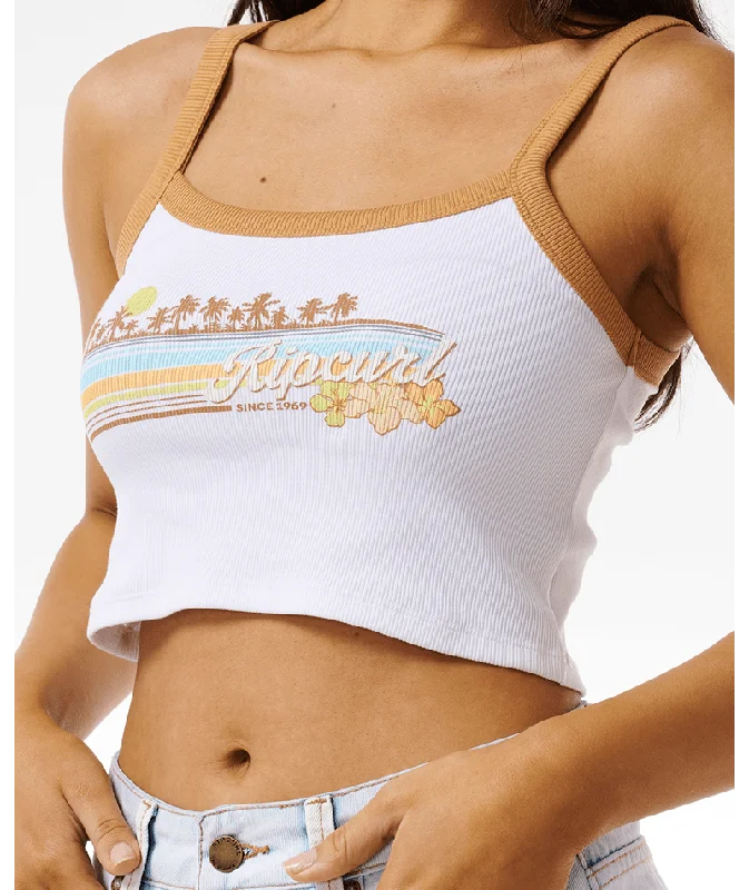 Rip Curl Sunset Baby Tank-White