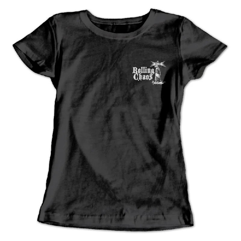 Rolling Chaos Ladies Guided By The Departed Tee