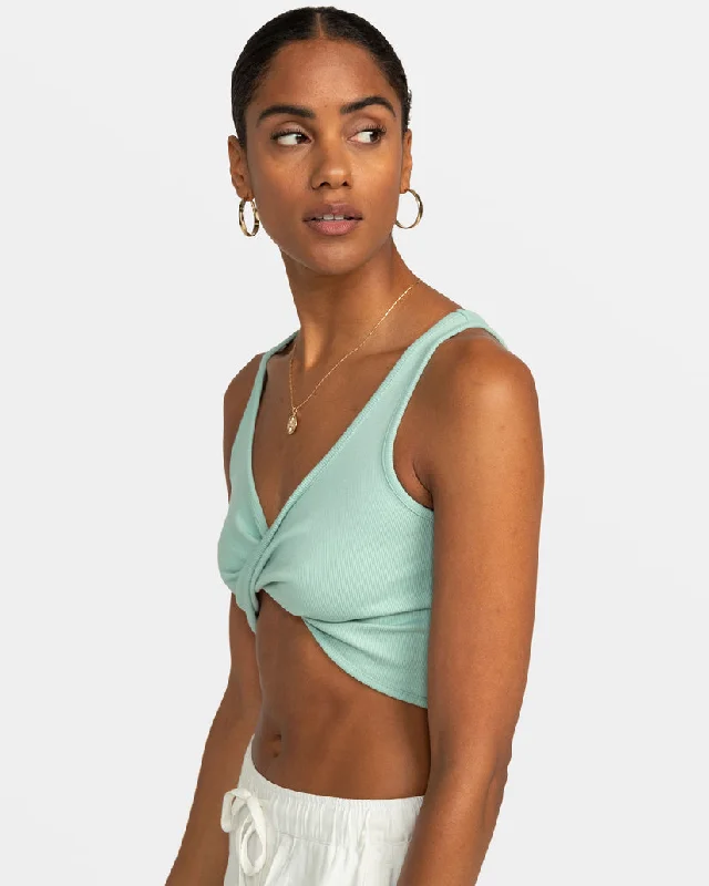 Roxy Riviera Tank-Blue Surf