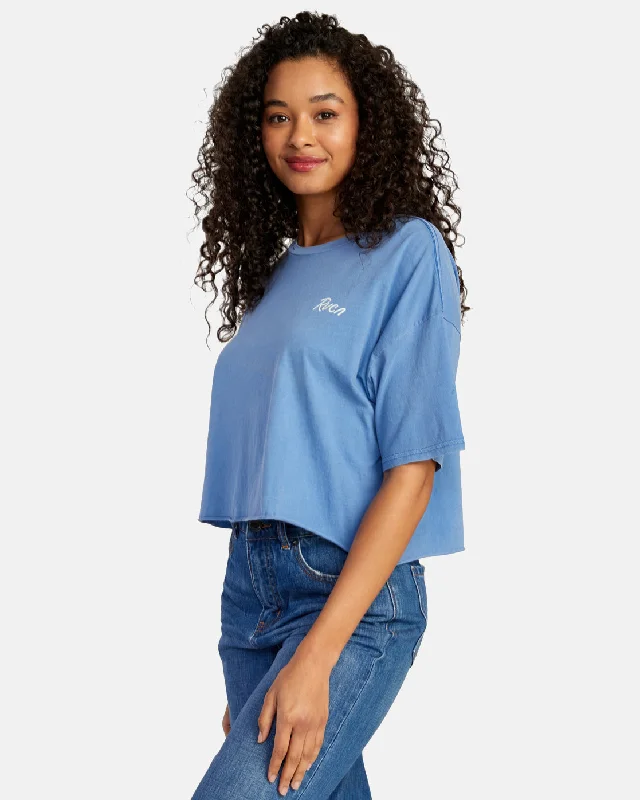 Scrypt Short Sleeve Tee - Blue Yonder